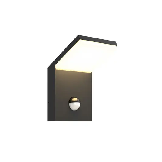 Nevio Außenwandleuchte w/Sensor Graphite - Lucande Top-Preis