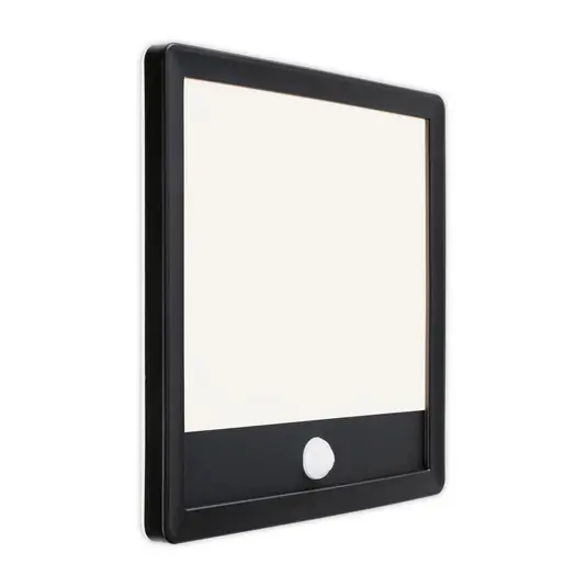Lamina LED-Außenwandlampe, schwarz, Sensor, IP44 - Paulmann Markenware
