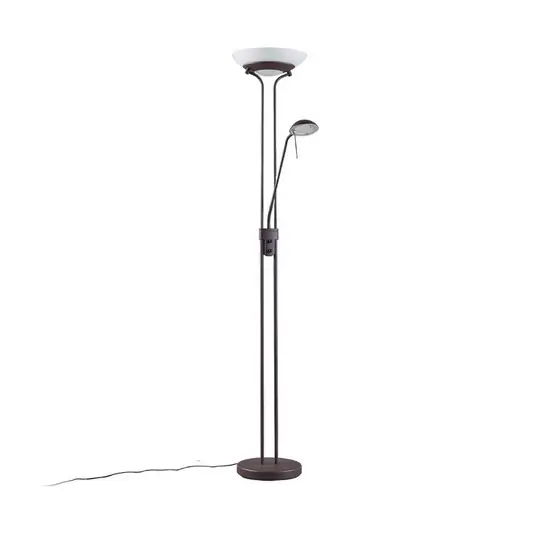 Beliebt Yveta Stehleuchte Rust/White - Lindby