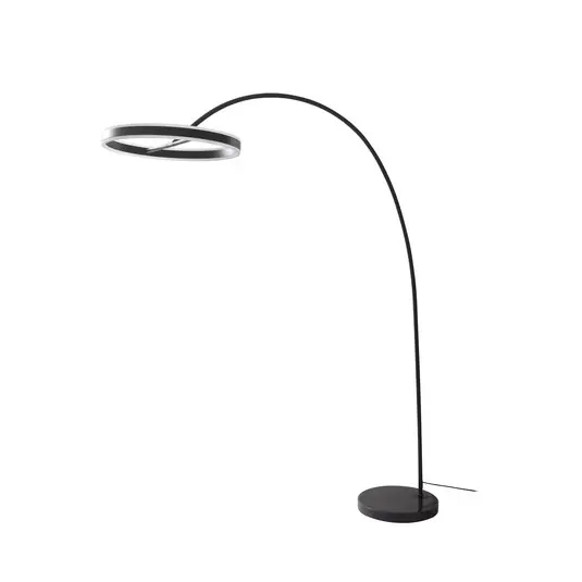 Preisknaller Yekta LED Stehleuchte Black - Lucande