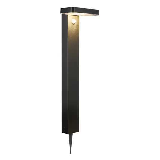 Sichere Zahlung Rica Square LED Solarzelle Gartenleuchte Black - Nordlux
