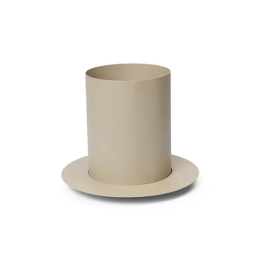 Garantierte Lieferung Auran Blumentopf, beige, Höhe 21 cm, Eisen - ferm LIVING
