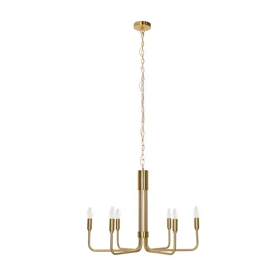 Elanova 6 Kronleuchter Brass - Lindby Rabatt