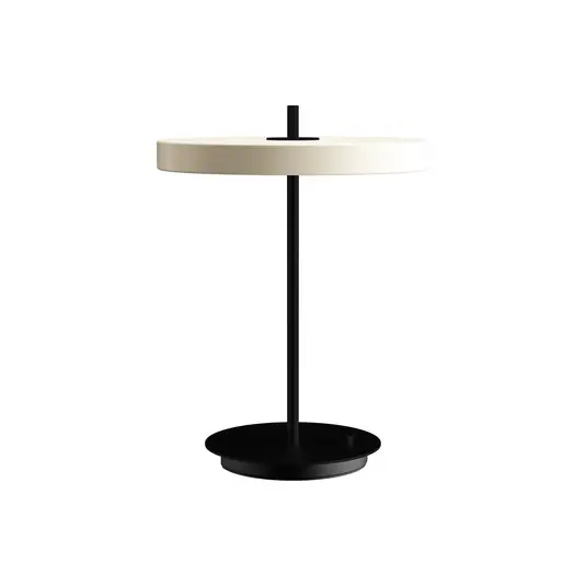 Echt Asteria Tischleuchte Pearl White/Black - UMAGE