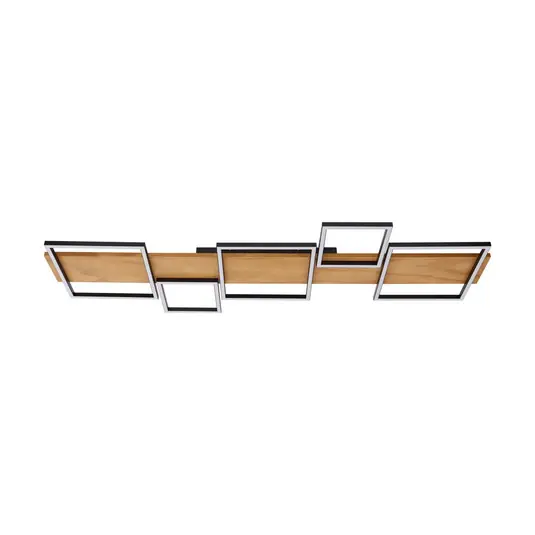 Schnäppchen Galad 5 LED Deckenleuchte Holz - Lindby