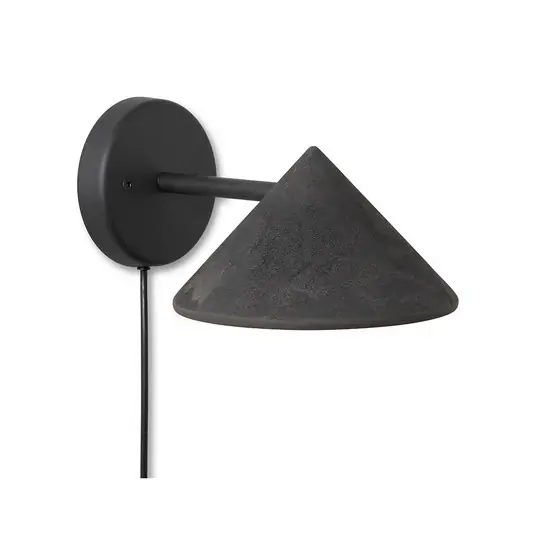 Highlight Terra Wandleuchte Coffee Waste Black - Mater