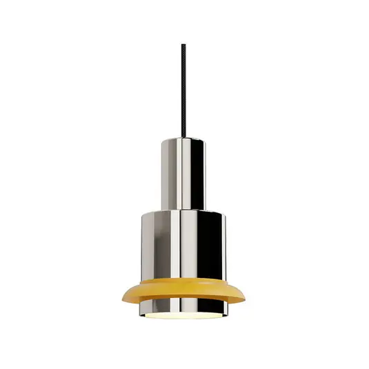 Direktkauf Chaumont Pendelleuchte Ø19xH28 Nickel/Yellow - DCW