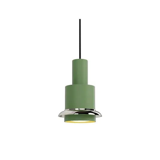 Chaumont Pendelleuchte Ø15xH22 Green/Nickel - DCW Preisreduziert