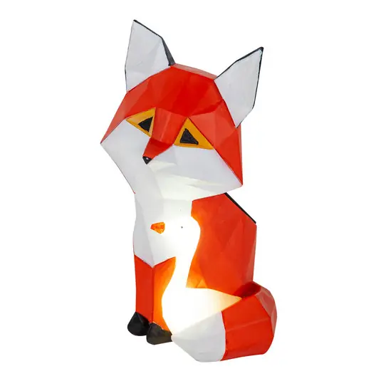 Tilki Solarzelle Leuchte Orange/White - Lindby Highlight