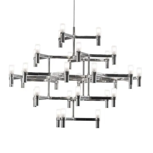 Direkt Vom Hersteller Crown Major Hängelampe 30-flammig aluminium - Nemo