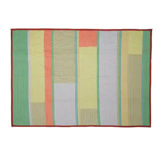 Pavillion Decke, korall/multifarbig, 140x200 cm - HÜBSCH Top-Preis
