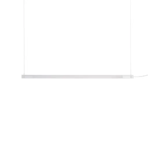 Sonderaktion Radent Hängeleuchte, weiß, Länge 138 cm, Stahl, G13 - GEJST