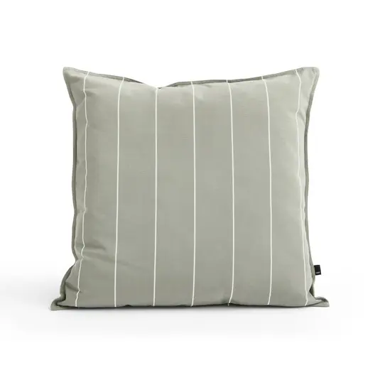 Terrazza Kissen, grau schmal gestreift, 60 x 60 cm - HAY Sale