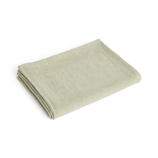 Direktkauf Terrazza Tischdecke, zart oliv 230 x 150 cm Naturfaser - HAY