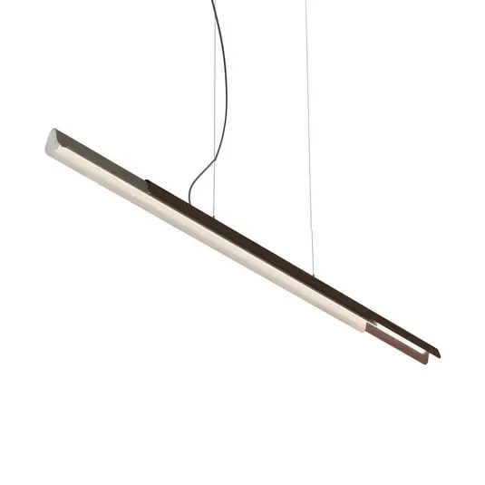 Direkt Vom Hersteller Dala Linear Pendelleuchte 2700K Dark Grey/Wood - KDLN