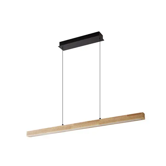 Emara LED-Hängeleuchte, CCT, Eiche, holz hell - Lucande Versand Am Gleichen Tag