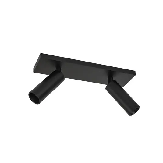Billig Brinja Slim Deckenstrahler, GU10 MR11, 30 cm, zweiflammig, schwarz - Arcchio