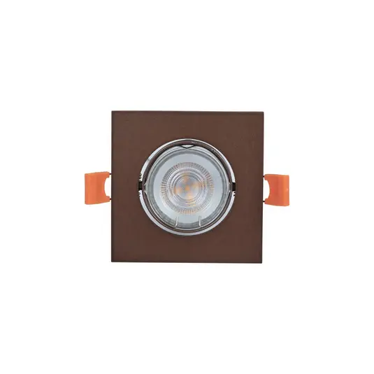Preiswert Fibur Einbauleuchte, bronze matt, 9 cm, GU10 - Prios