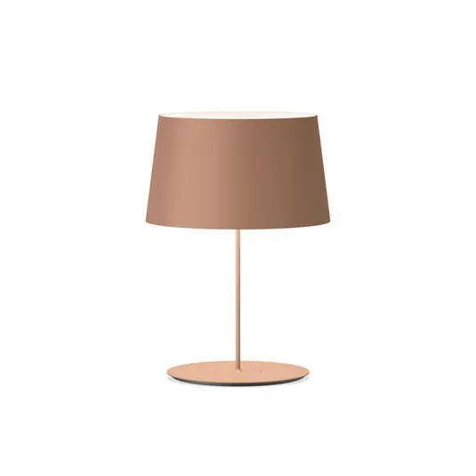 Preisknaller Warm 4901 Tischleuchte, braun, Ø 42 cm - Vibia