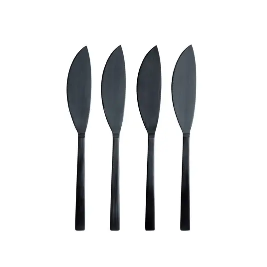 Bestpreis Kogei Messer, 4er-Set, schwarz, Höhe 22 cm - 101 Copenhagen