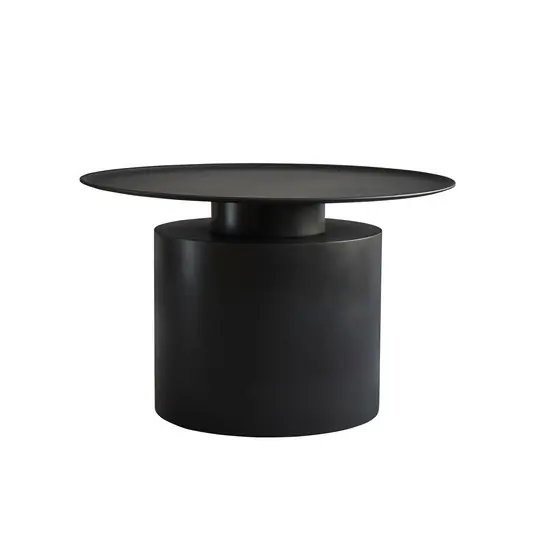 Abverkauf Pillar Beistelltisch, schwarz, 41 cm, Eisen - 101 Copenhagen