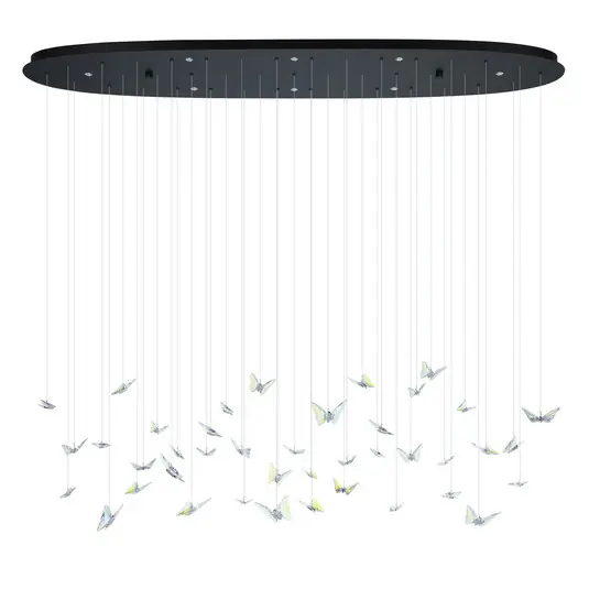 Adrados LED-Hängelampe, oval, 8-fl. - EGLO Stars Of Light Top-Angebot