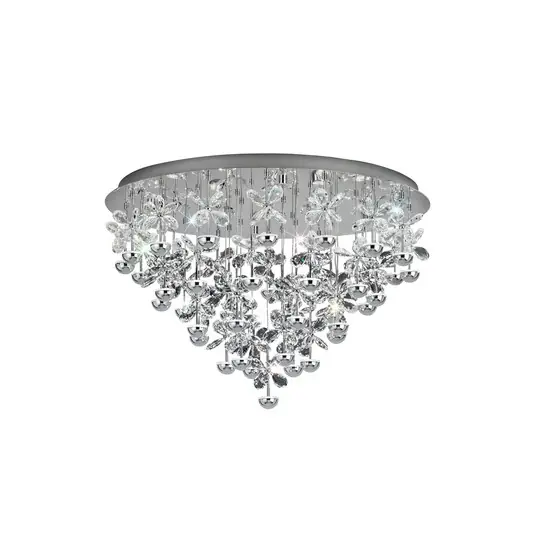 Finale Aktion Pianopoli LED-Deckenlampe chrom 78 cm - EGLO Stars Of Light