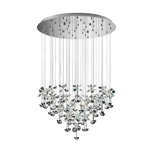 Solange Der Vorrat Reicht Pianopoli Hängelampe chrom 78x110 cm - EGLO Stars Of Light