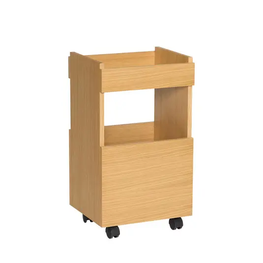Forma Servierwagen, eiche hell, Höhe 70 cm - Hübsch Preis Gesenkt