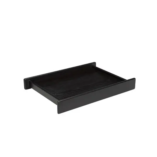 Less Tablett schwarz Länge 42 cm - HÜBSCH Angebot