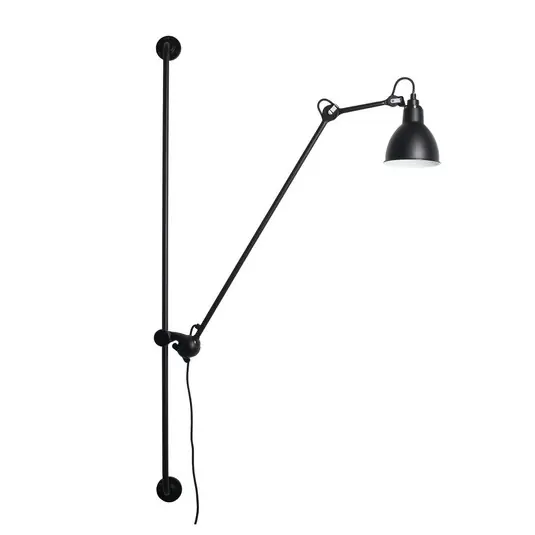 214 Wandleuchte Round schwarz/kupfer - Lampe Gras Bestseller
