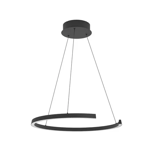 Heißes Angebot Labonete Hängelampe schwarz Ø80cm 1-flg CCT - Stars of Light