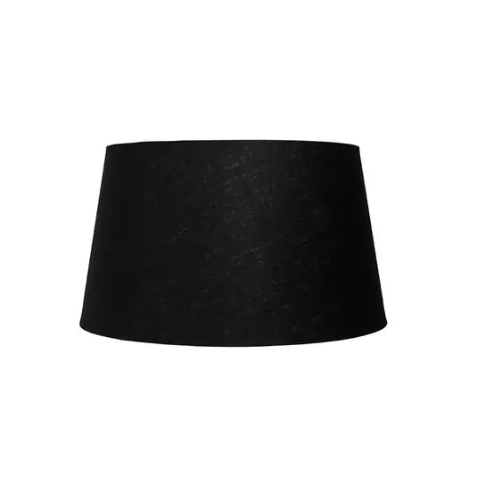 Abverkauf Basic straight Lampenschirm, schwarz, Ø 33 cm - Watt & Veke