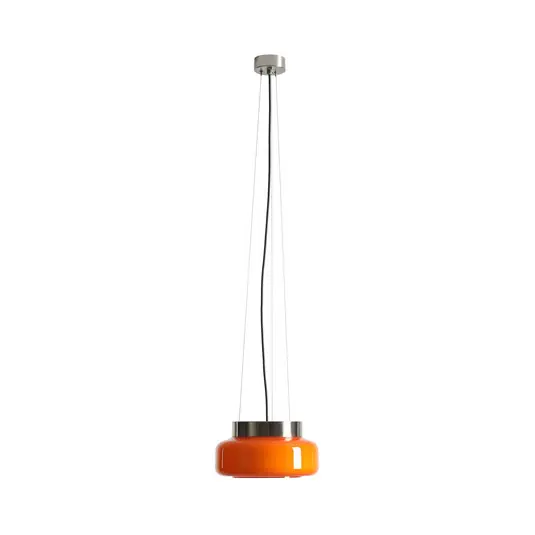 BonBon Hängeleuchte, orange, Ø 25 cm, Glas - Aldex Preisreduziert