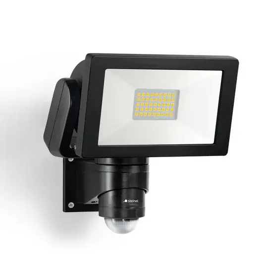 Heißes Angebot LS 300 S Sensor-LED-Außenstrahler, schwarz IP44 - STEINEL