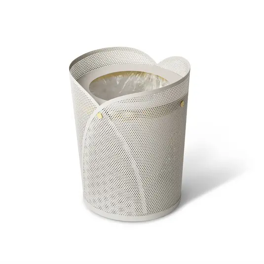 Online Kaufen Oya Papierkorb, hellgrau, Höhe 35cm, 20 Liter, Stahl - Gejst