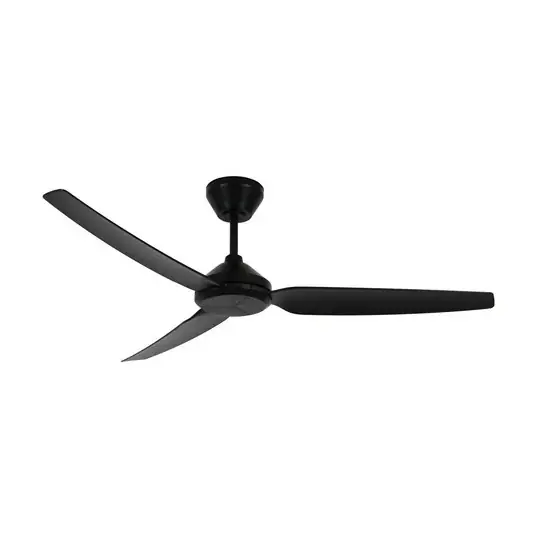 Polis Deckenventilator, schwarz, Ø137 cm, leise - Beacon Zertifiziert