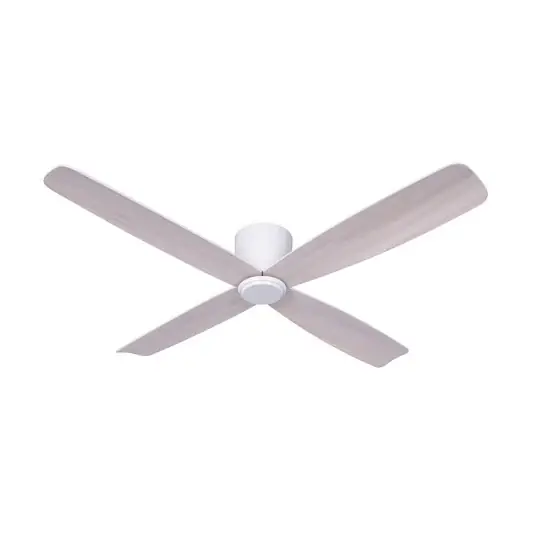 Solange Der Vorrat Reicht Fraser Deckenventilator weiß/eiche DC leise Ø 132cm - Beacon