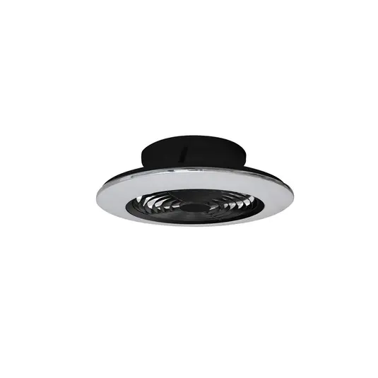 Alisio Mini LED-Deckenventilator, schwarz, Ø52,5 cm - Mantra Neu Im Sortiment