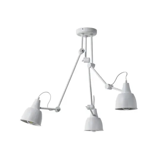 814 Deckenlampe 3-flg. weiß verstellbar - ALDEX Expressversand