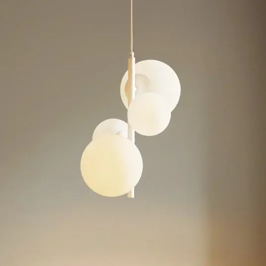 Billig Dione Hängelampe, weiß, 4-flammig - ALDEX