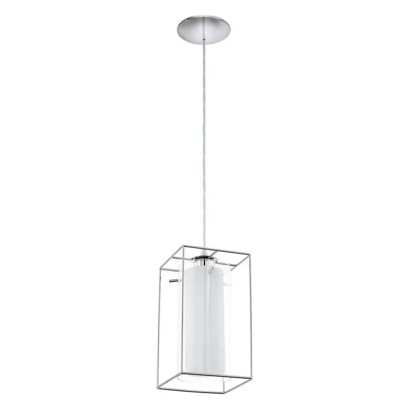 Chrom industrielle Pendelleuchte Glas, Aprica Nur Heute