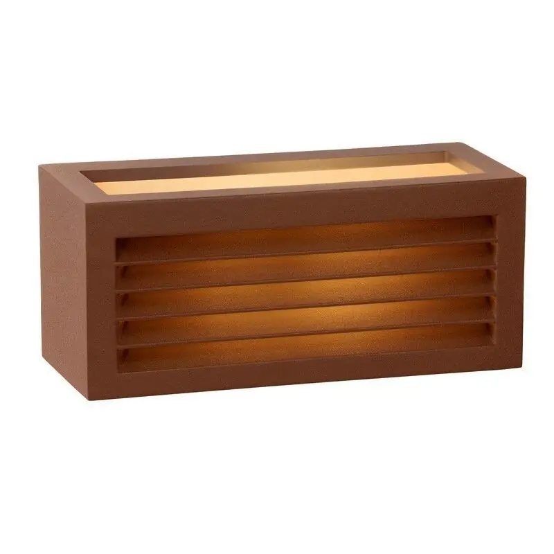 Rostfarbene Außenleuchte Modern, Dimo, IP54 Neu