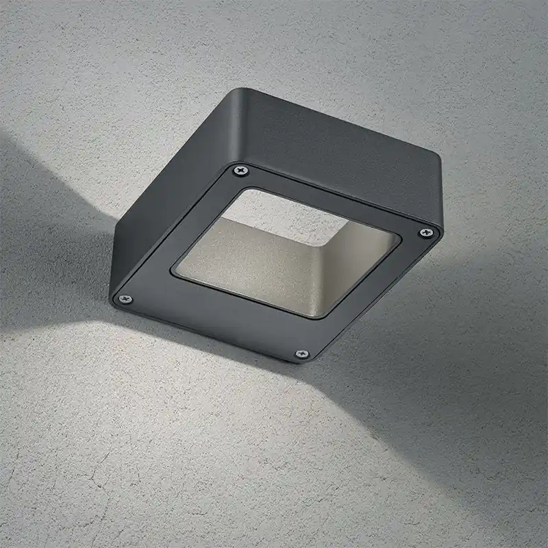 Anthrazit Außenleuchte Modern, Norton, 4,5W, 3000K LED, IP54 Saisonangebot