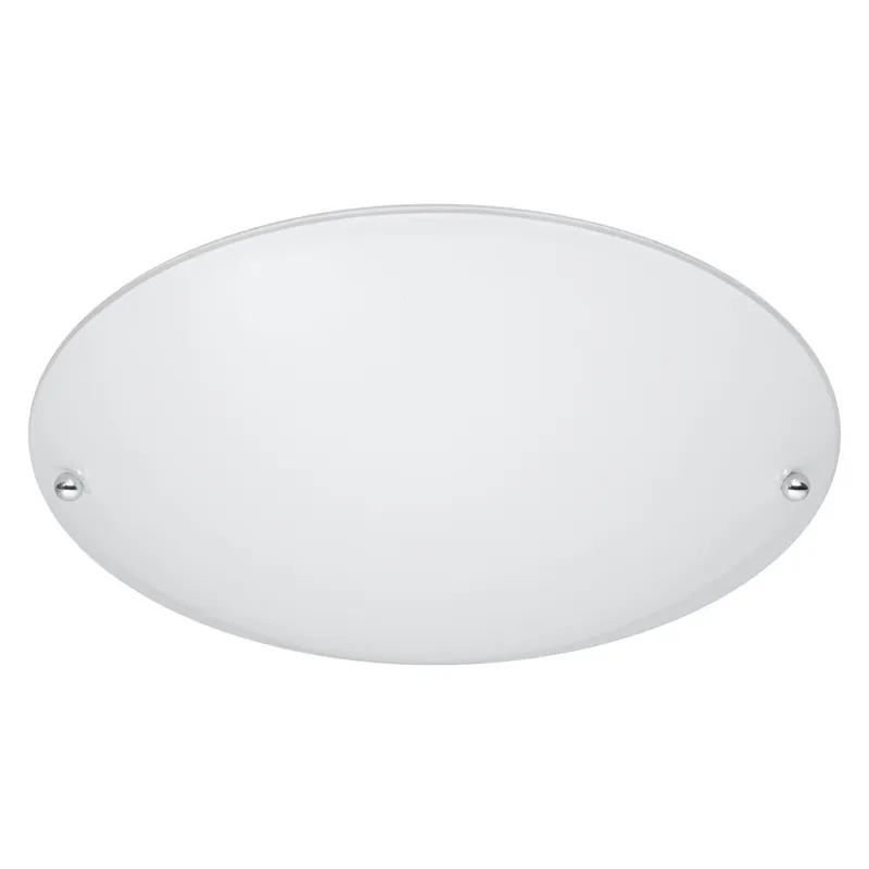 Silberne Deckenlampe Glas, Celino Geprüft