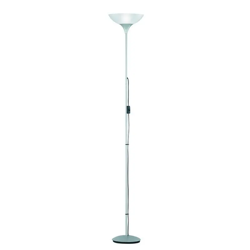 Neu Im Sortiment Graue Stehlampe Kunststoff, Willem, mit Schalter