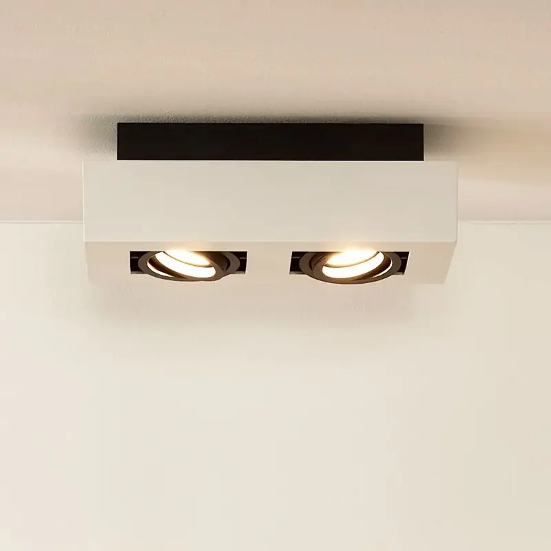 Weiße Aufbauspot Modern, Xirax Begrenztes Angebot