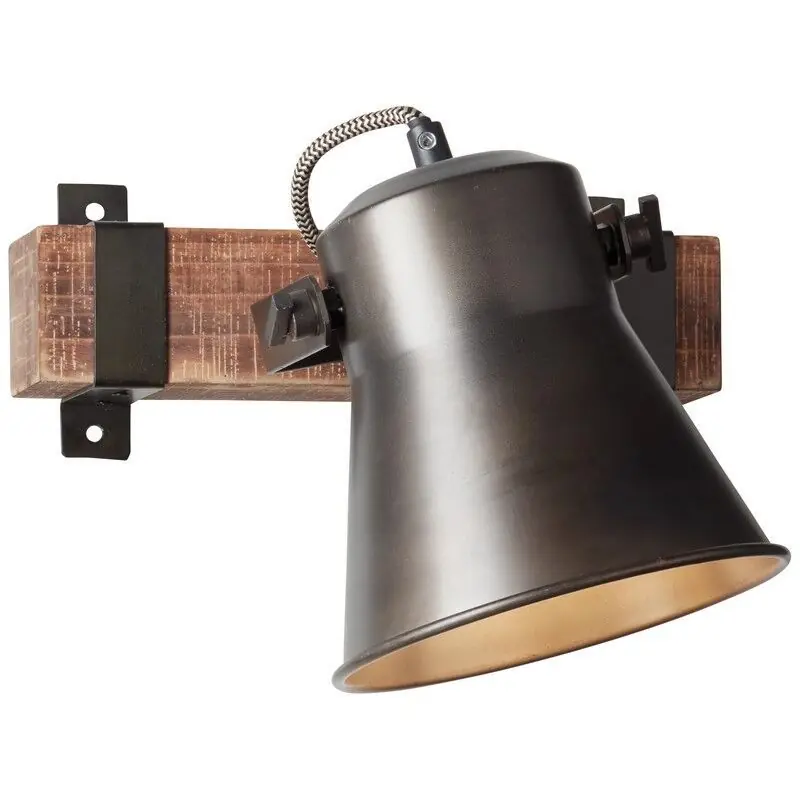 Top-Seller Holz Deckenstrahler Schwarz, Audrey