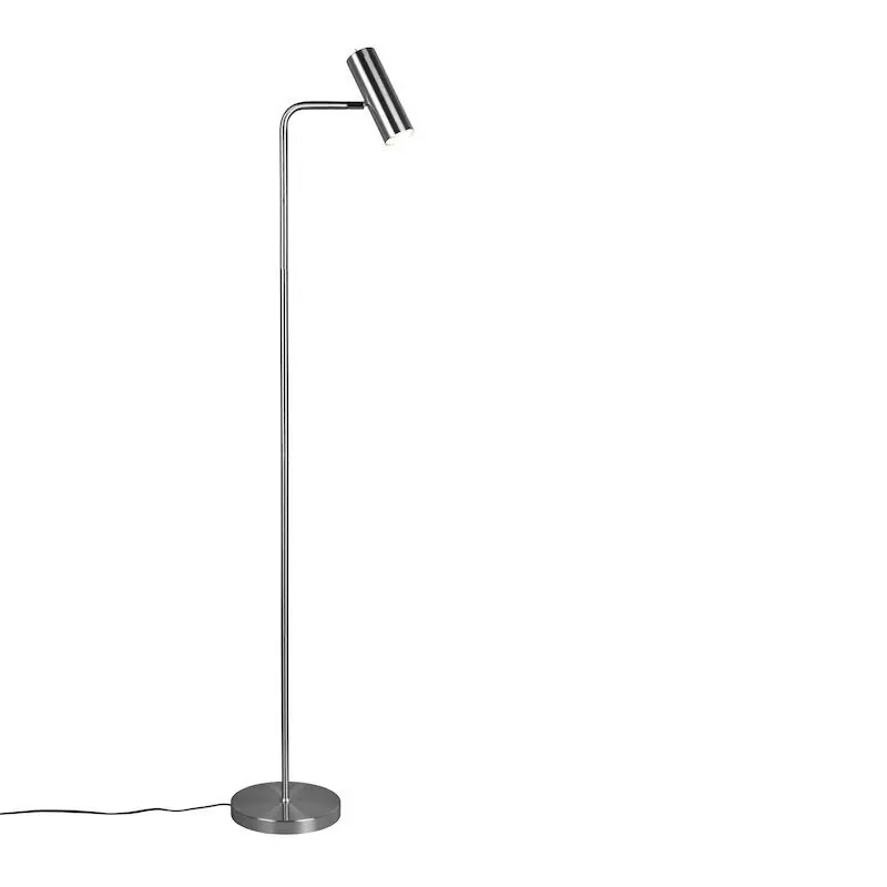 Solange Der Vorrat Reicht Nickel Stehlampe Modern, Kaso, mit Schalter