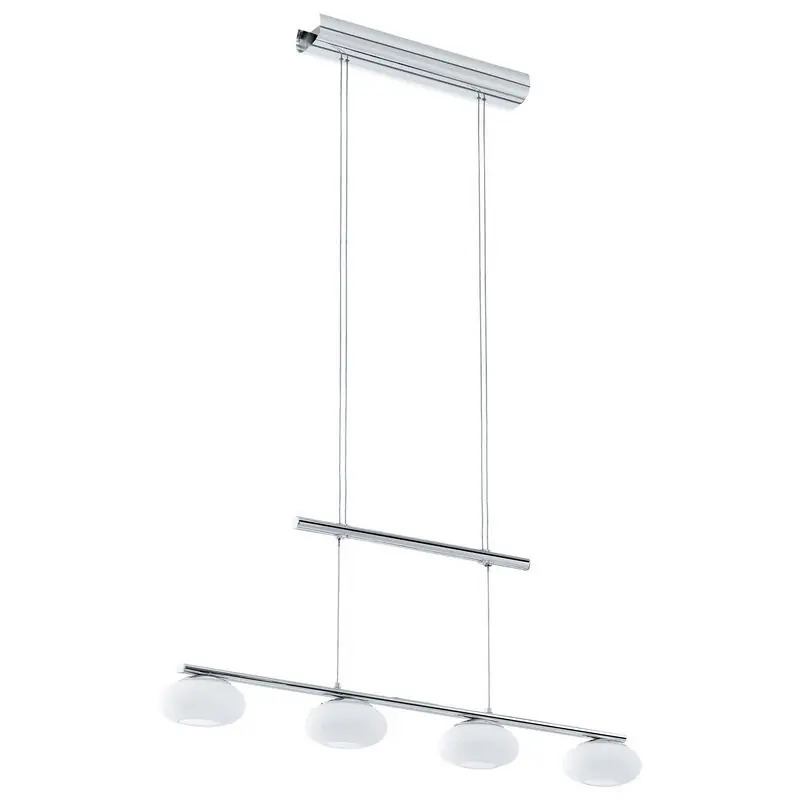 Sofort Bestellen Chrom moderne Pendelleuchte Stahl, Frederico, 4W, 3000K LED